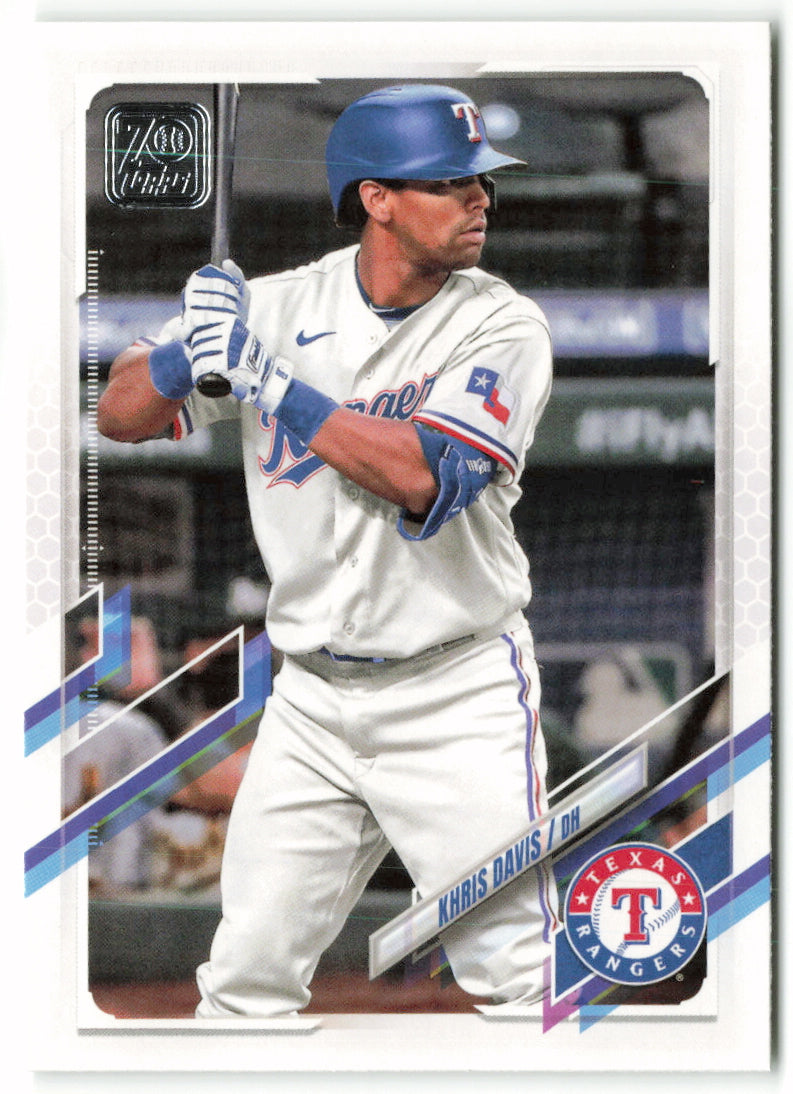 2021 Topps #584 Khris Davis