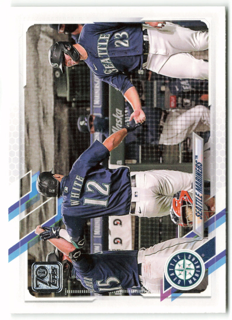 2021 Topps #599 Seattle Mariners Team Card