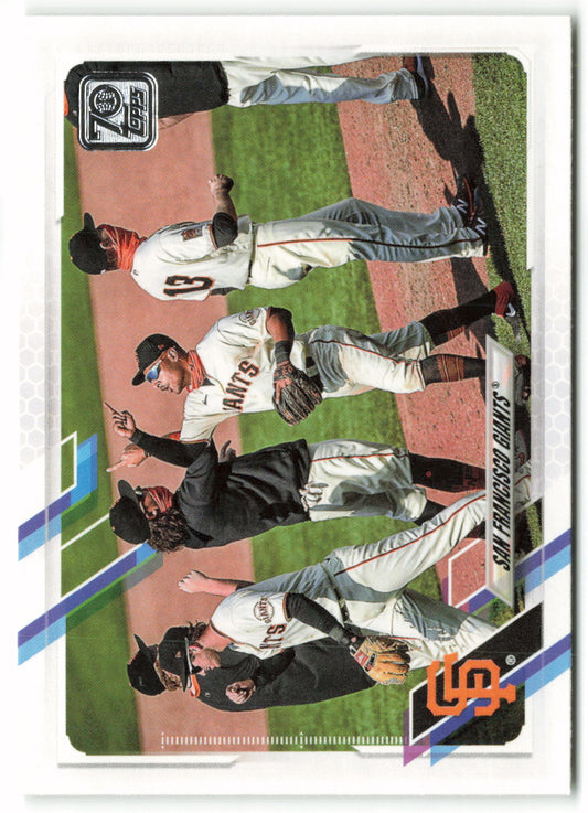 2021 Topps #603 San Francisco Giants Team Card