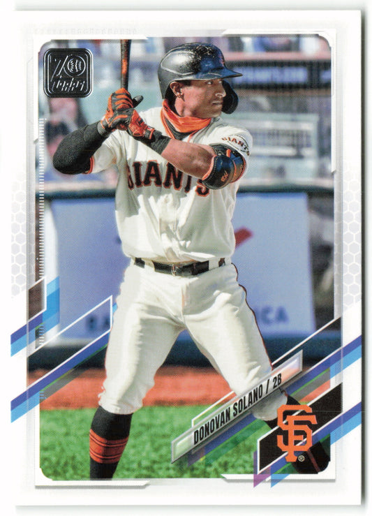 2021 Topps #605 Donovan Solano