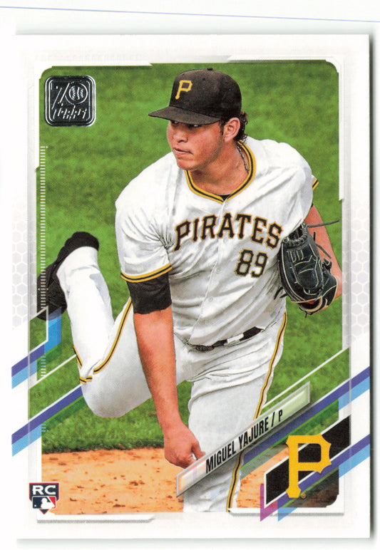 2021 Topps #612 Miguel Yajure