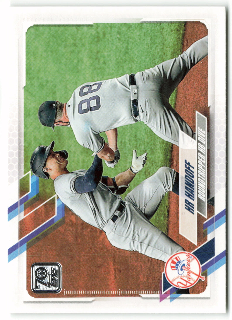 2021 Topps #646 HR Handoff Checklist