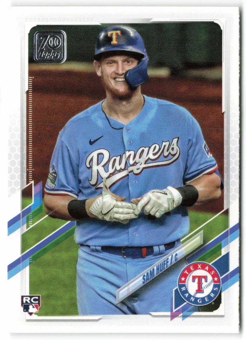 2021 Topps #654 Sam Huff RC