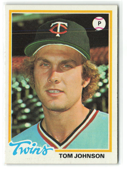 1978 Topps #054 Tom Johnson