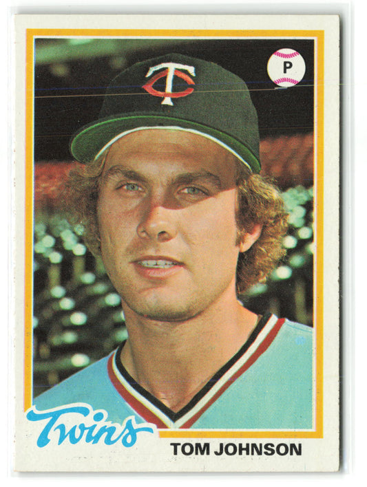 1978 Topps #054 Tom Johnson