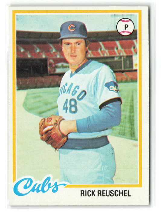 1978 Topps #050 Rick Reuschel