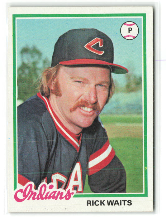 1978 Topps #037 Rick Waits