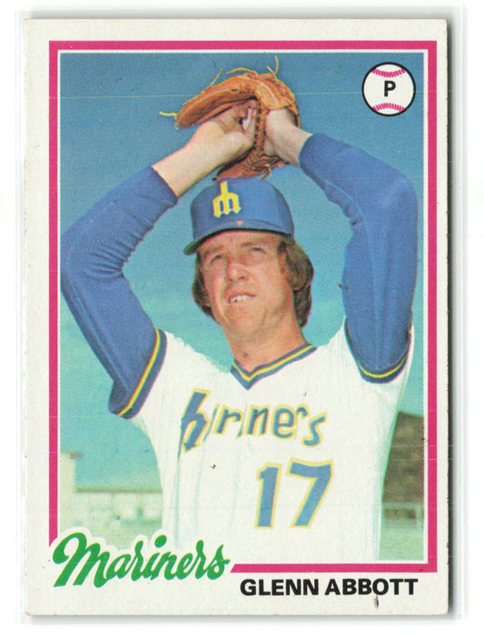 1978 Topps #031 Glenn Abbott