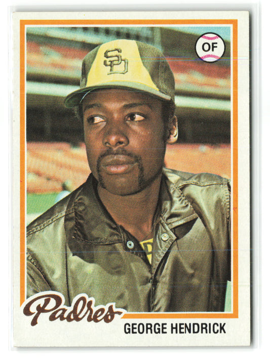 1978 Topps #030 George Hendrick