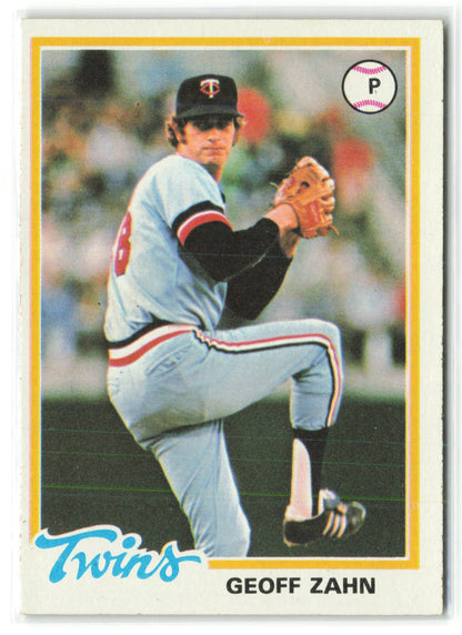 1978 Topps #027 Geoff Zahn