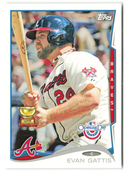 2014 Topps Opening Day #067 Evan Gattis