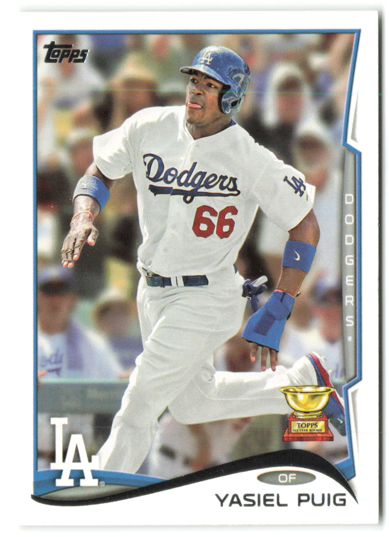 2014 Topps #219 Yasiel Puig