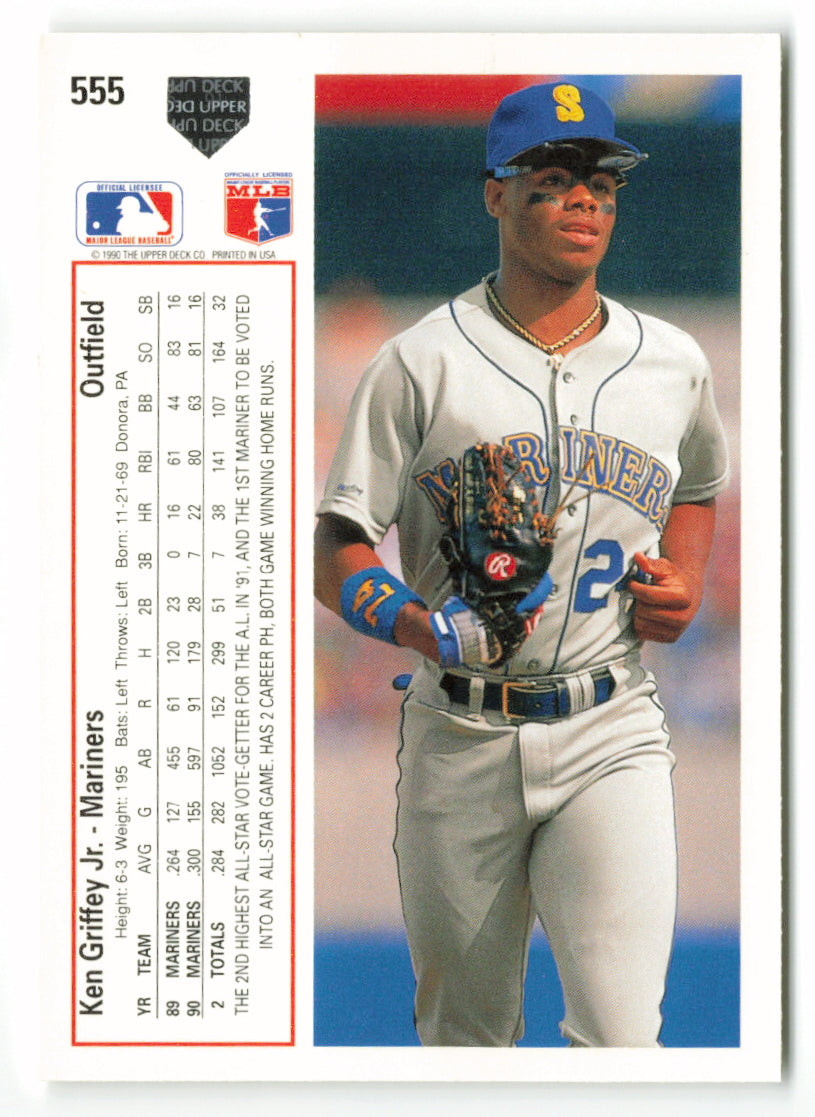 1991 Upper Deck Ken Griffey Jr. #555