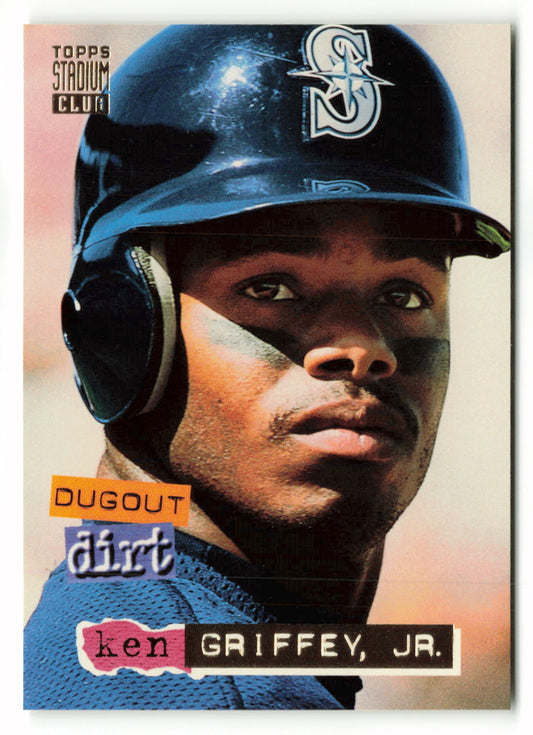 1994 Stadium Club #007 Ken Griffey Jr. Dugout Dirt