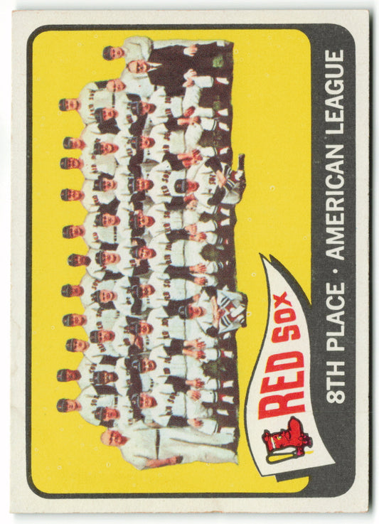 1965 Topps #403 Boston Red Sox Team Card